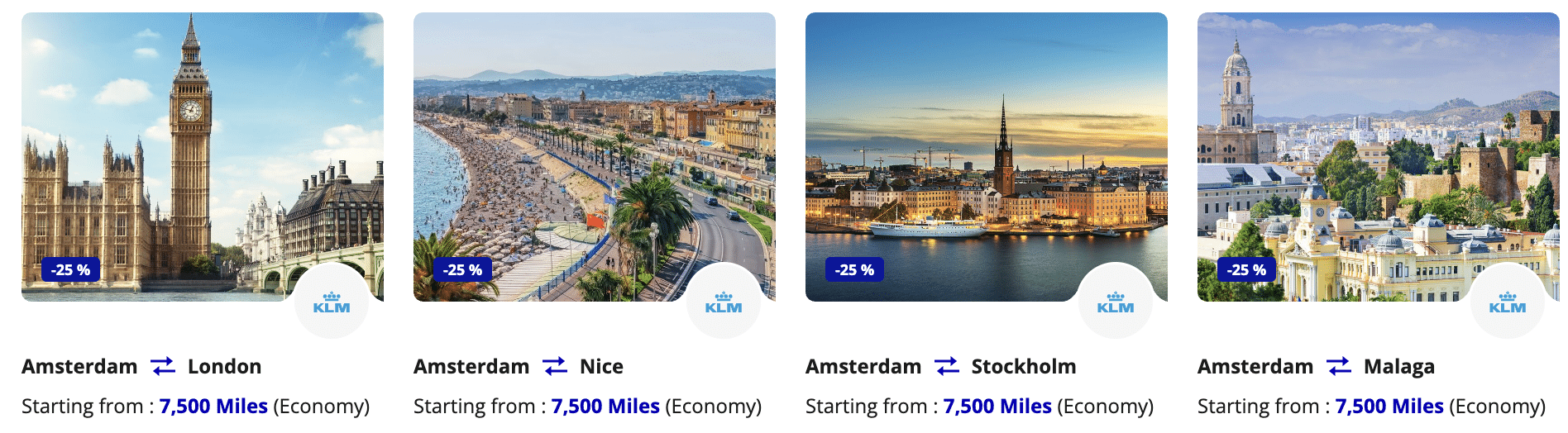 Flying Blue Short-Haul Promo Rewards